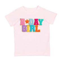 Load image into Gallery viewer, Birthday Girl Patch Short Sleeve T-Shirt