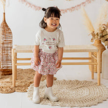 Load image into Gallery viewer, Berry Floral Skort - Kids Boutique Clothing - Fall