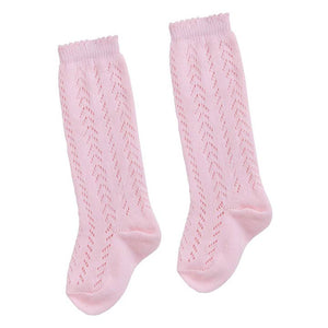 Light Pink Knee High Socks