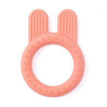 Load image into Gallery viewer, Bunny Rattle Teether