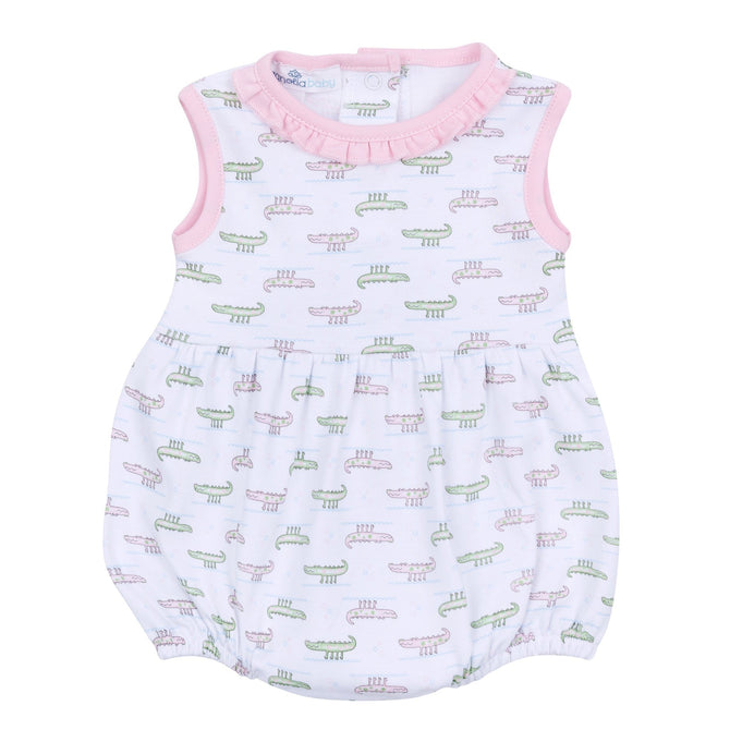 Pink Alligator Pie Sleeveless Bubble