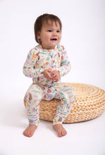 Load image into Gallery viewer, Zoo Crew Convertible Zip PJs
