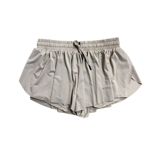 Girl's Flowy Butterfly Shorts: Uniform Shorts in Khaki