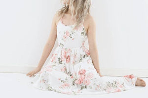 Lola Floral High Low Girls Dress