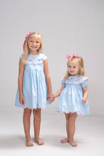 Load image into Gallery viewer, Olivia Blue Tulip Dress