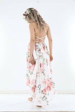 Load image into Gallery viewer, Lola Floral High Low Girls Dress