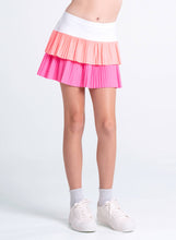 Load image into Gallery viewer, Girls Doubles Pleated Skirt - Taffy