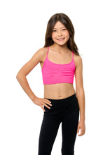 Load image into Gallery viewer, Racerback Bra Cami Girls One Size
