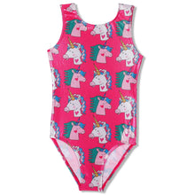 Load image into Gallery viewer, Unicorn Fuchsia Shimmer Leotard