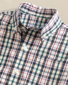 Boys Forest Biome Charleston Master Plaid Sport Shirt