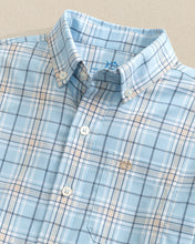 Load image into Gallery viewer, Cerulean Boys Intercoastal River Point Plaid Sport Shirt