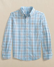 Load image into Gallery viewer, Cerulean Boys Intercoastal River Point Plaid Sport Shirt