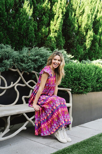 Jenny Game Day Dress- Tiger