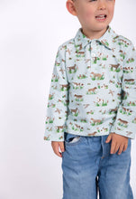 Load image into Gallery viewer, Delta Bird Hunting Dogs Polo Sweatshirt