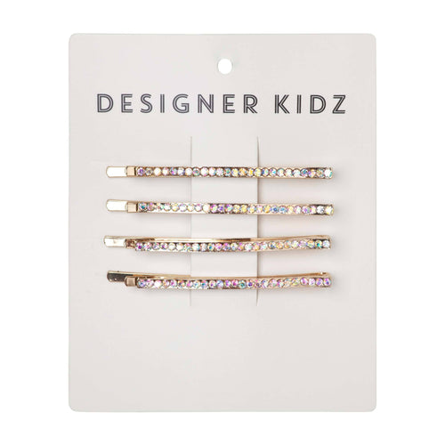 Gold Sparkle Hair Clip Pack