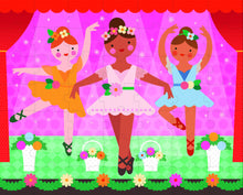Load image into Gallery viewer, Two Sided On-The-Go Puzzle Ballerina