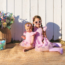 Load image into Gallery viewer, Easter Bunny Short Sleeve Tutu Dress - Kids Easter Dress
