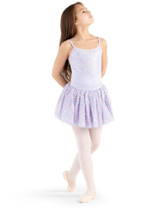 Lavender Flower Fairy Glimmer Tutu Skirt