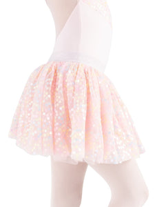 Pink Flower Fairy Glimmer Tutu Skirt