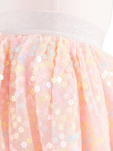 Load image into Gallery viewer, Pink Flower Fairy Glimmer Tutu Skirt