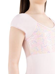 Pink Flower Fairy Lotus Leotard