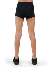 Load image into Gallery viewer, Black Gusset Shorts