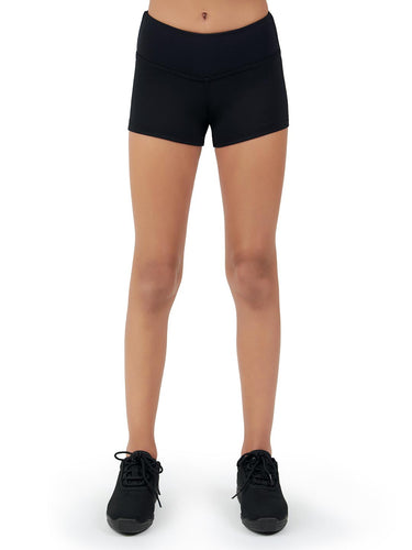 Black Gusset Shorts