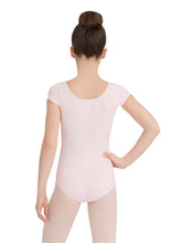 Load image into Gallery viewer, Pink Short Sleeve Leotard