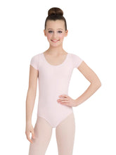 Load image into Gallery viewer, Pink Short Sleeve Leotard
