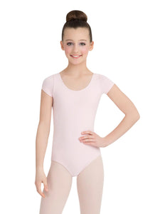 Pink Short Sleeve Leotard