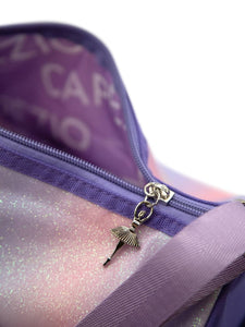 Lavender Sparkle Duffle Bag