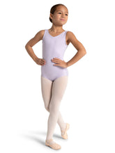 Load image into Gallery viewer, Lavender Lattice Back Tank Leotard