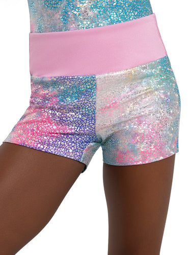 Unicorn Disco Shimmer Shorts