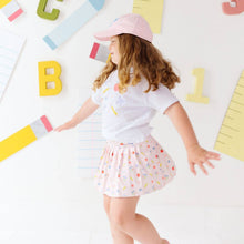 Load image into Gallery viewer, Ditsy Floral Back To School Short Sleeve T-Shirt - Kids