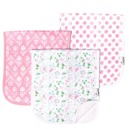 Claire Premium Burp Cloth Set 3pk