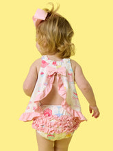 Load image into Gallery viewer, Baby Girls Birthday Cake Party Knit Swing Top &amp; Bloomer Set