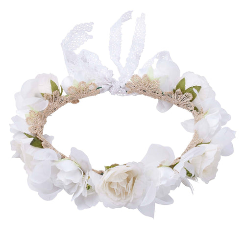 Ivory Juliette Flower Crown