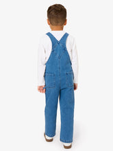 Load image into Gallery viewer, Boys Medium Wash Stretch Denim Overalls