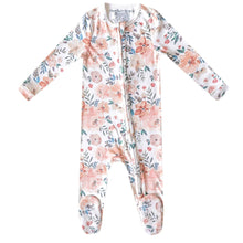 Load image into Gallery viewer, Zip-Up Footie Pajama - Autumn