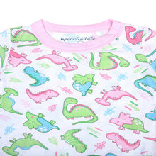 Load image into Gallery viewer, Pink Dino Dreams Long Pajamas