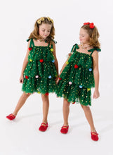 Load image into Gallery viewer, Christmas Starry Tulle Dress