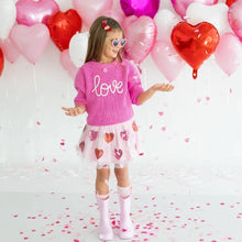 Load image into Gallery viewer, Pink and Red Glitter Hearts Valentine&#39;s Day Clip - Kids