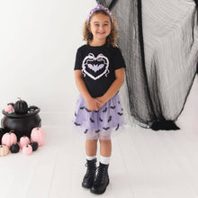 Load image into Gallery viewer, Sequin Bat Halloween Tutu Skirt - Kids Clothing