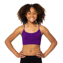 Load image into Gallery viewer, Racerback Bra Cami Girls One Size