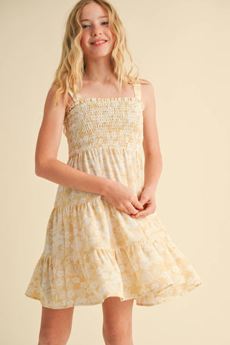 Summer Smocked Tiered Short Dress