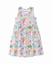 Load image into Gallery viewer, Mermaid Beach - Sleeveless Pocket Dress