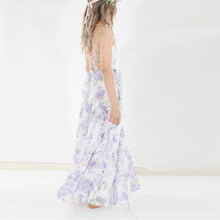 Load image into Gallery viewer, Savannah Girls Lilac Maxi Dress