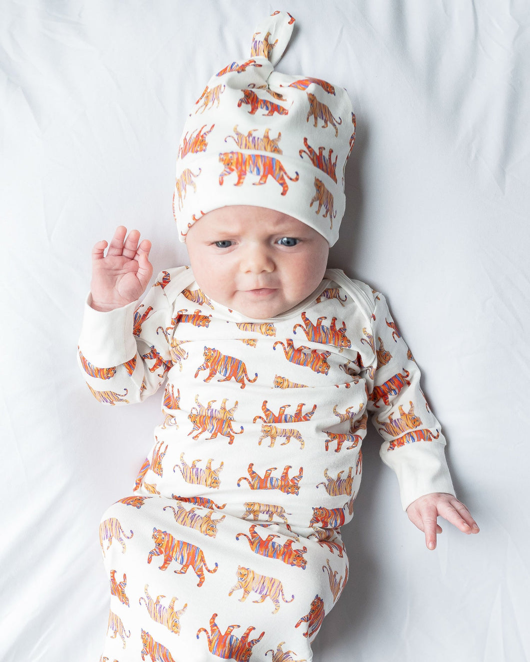 Easy Tiger Newborn Hat & Gown