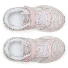 Load image into Gallery viewer, Saucony Eclipse Jr. Pink &amp; White Sneakers