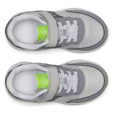 Load image into Gallery viewer, Saucony Eclipse Jr. White Grey &amp; Lime Sneakers